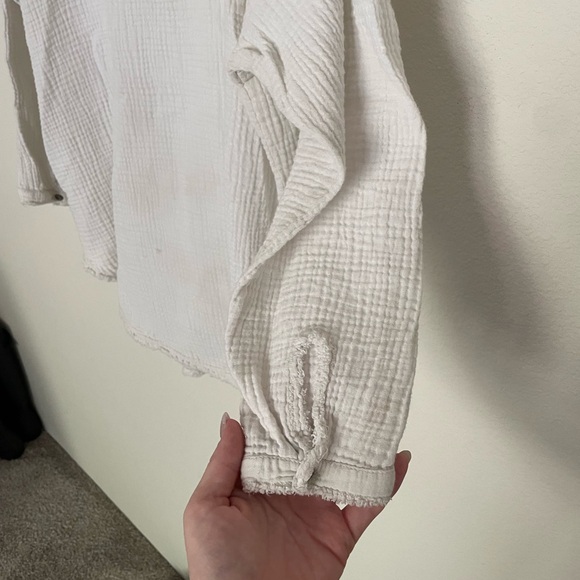 Kennedy cotton button down size medium small signs of wear and stains (pictured) - Picture 11 of 14